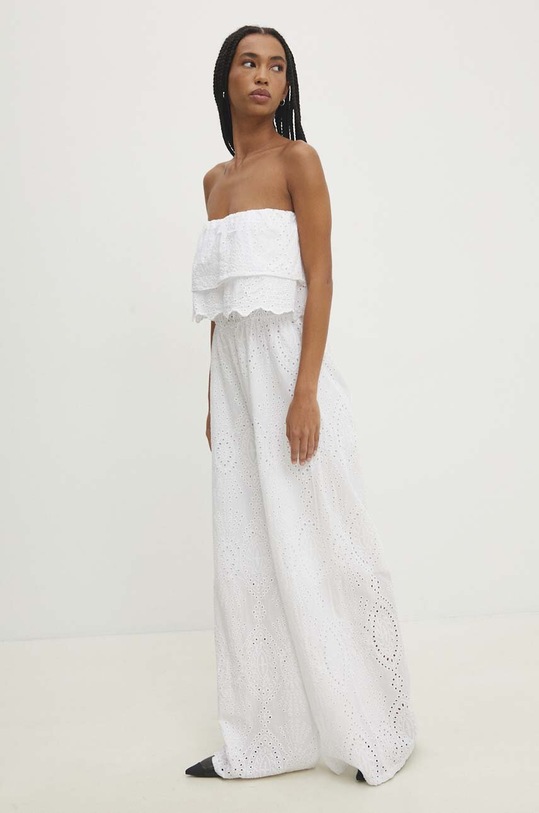 Ολόσωμη φόρμα Answear.LAB casual λευκό 9649.IKK