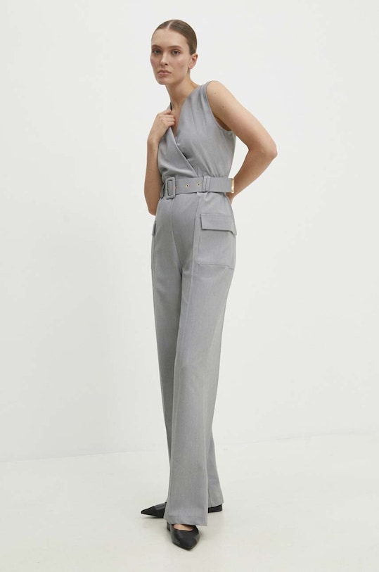 Комбінезон Answear.LAB casual сірий pju52.80.IKK