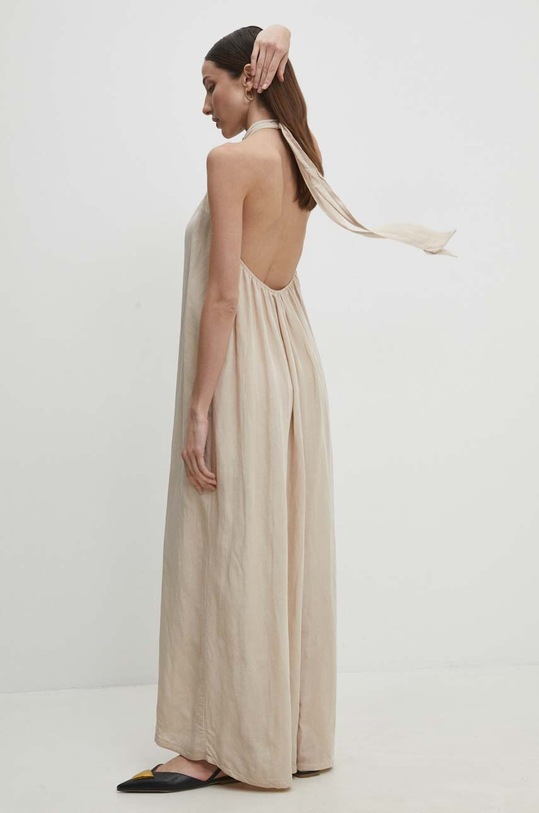 Kombinezon s lanom Answear.LAB bez uzorka bež 94542.ijs