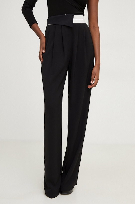 Nohavice Answear.LAB 6131.TWK čierna WW24