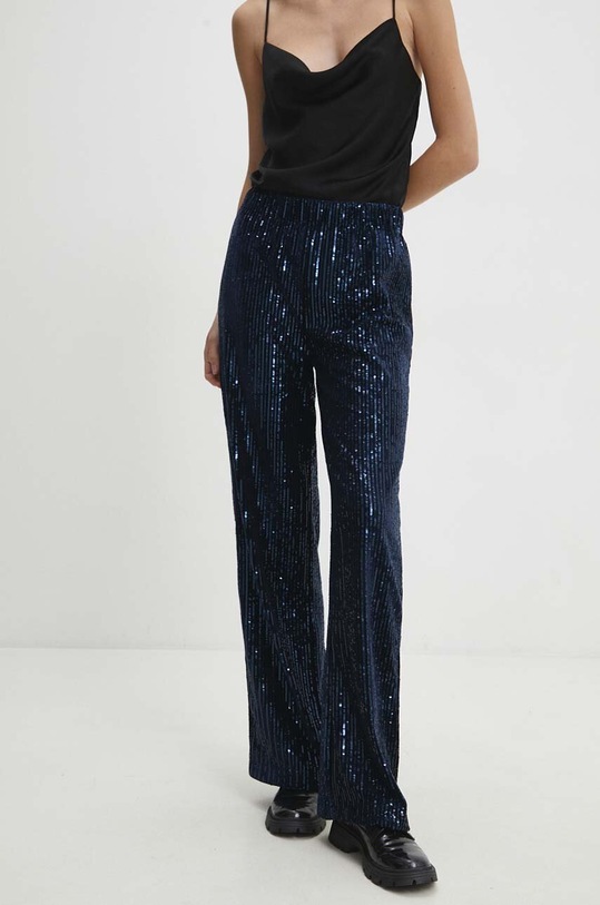 Answear.LAB nadrág sötétkék sng.spd.tjs