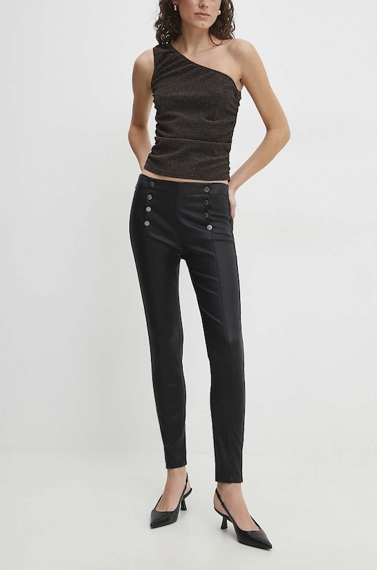 Nohavice Answear.LAB a7930.IKK čierna WW24