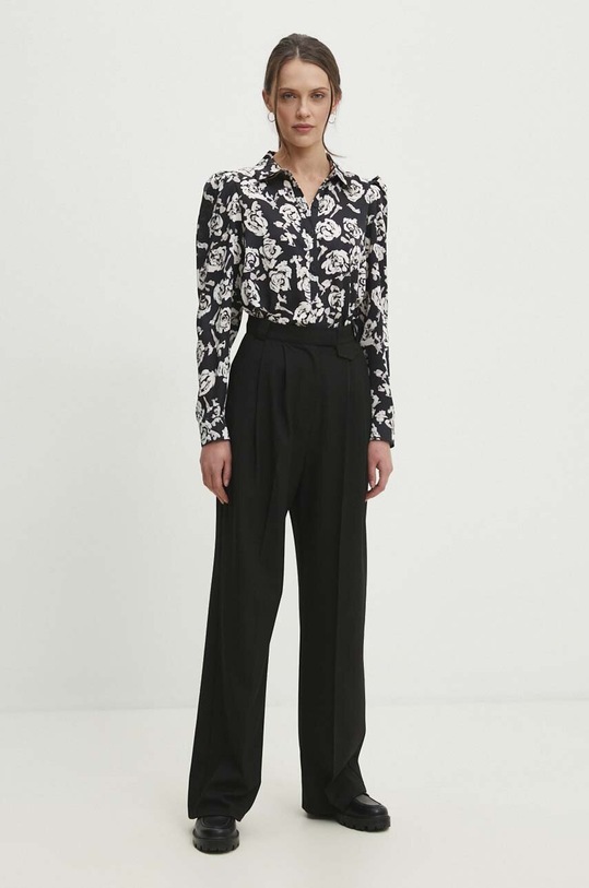 Answear Lab pantaloni 1342.TWK negru WW24