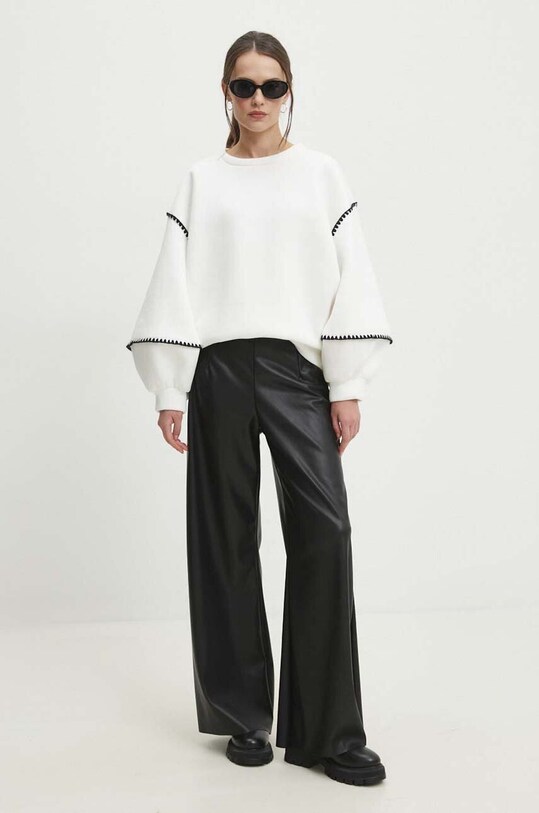 Answear Lab pantaloni pa1835.IKK negru WW24