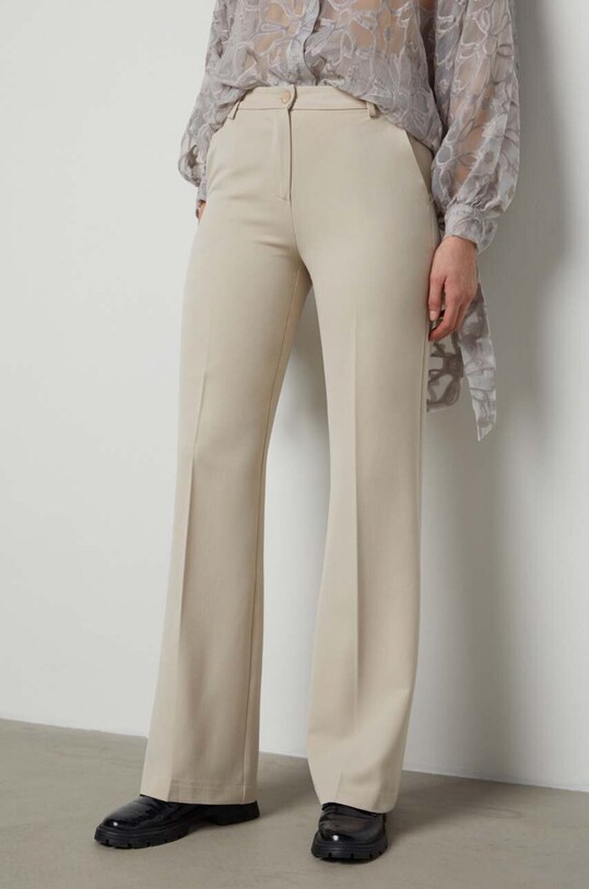 Answear Lab pantaloni HU0052.FWK bej WW24