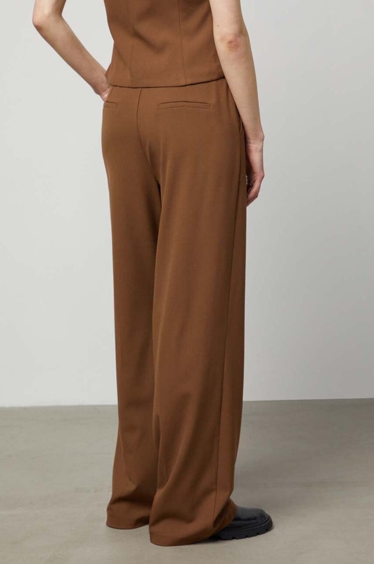 Answear.LAB spodnie brązowy 1343.td