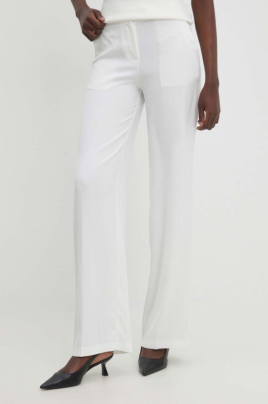 Штани Answear.LAB прямий бежевий W24S.LF.031144.TJS