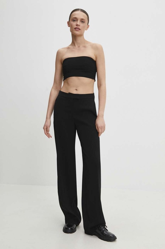 Answear.LAB spodnie W24S.LF.031144.TJS czarny WW24
