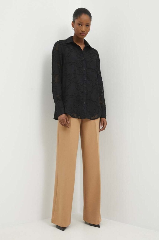 Answear Lab spodnie W24S.LF.031159.tjs beżowy WW24