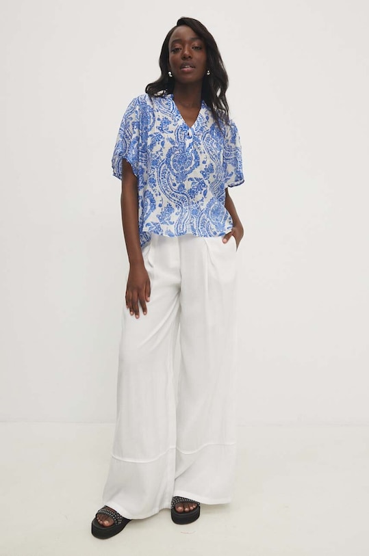 Nohavice Answear.LAB 727.ijs biela WW24