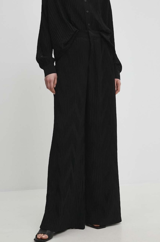 Answear.LAB nadrág 22217jp.ijs fekete WW24