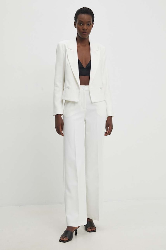 Hlače Answear.LAB P920.HWK bež WW24