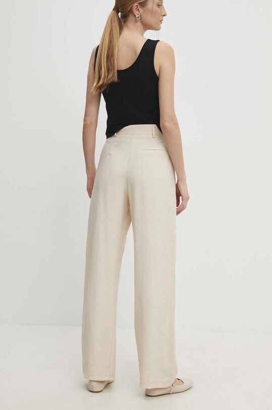 Îmbrăcăminte Answear Lab pantaloni 8078..td bej