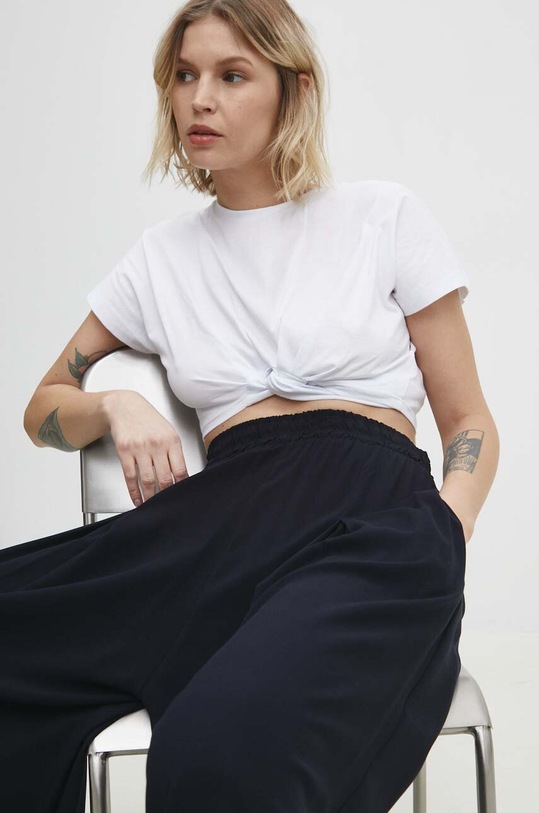 Answear Lab spodnie granatowy 1536.td