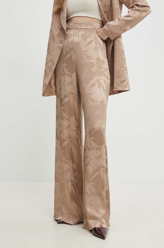 Answear Lab spodnie tkanina beżowy 5503.td