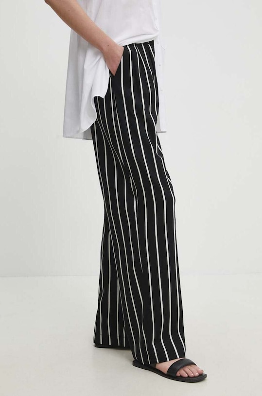 Answear Lab spodnie tkanina czarny 19112.tjs