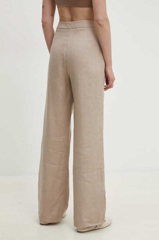 Oblečenie Ľanové nohavice Answear.LAB p2419.fh béžová