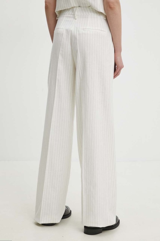 Oblečení Kalhoty s příměsí lnu Answear.LAB p2412.fh bílá