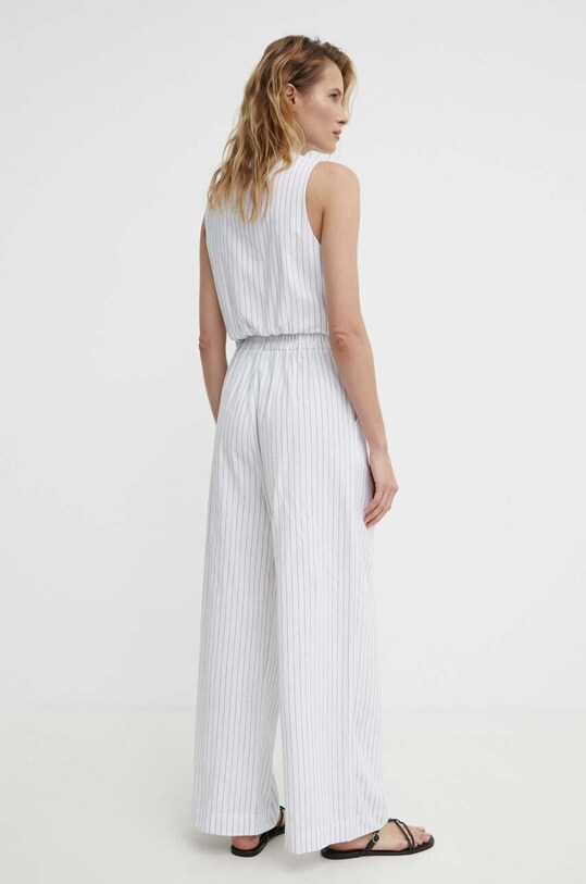 Îmbrăcăminte Answear Lab pantaloni de bumbac M7067.HWK alb