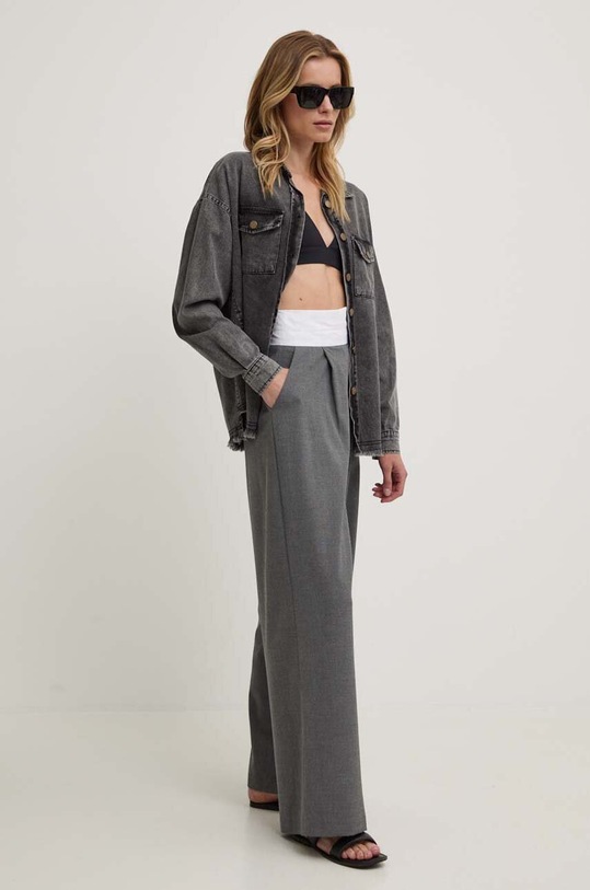 Answear.LAB spodnie 1484.tjs szary WZ24