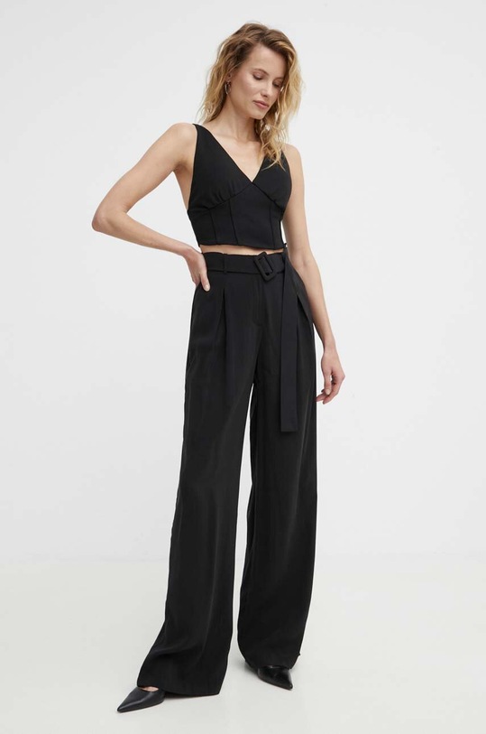 Answear Lab pantaloni 2020270..tw negru WW24