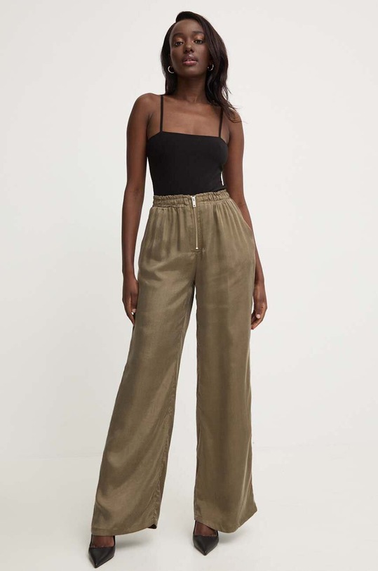 Hlače Answear.LAB 36269.TWK zelena WW24