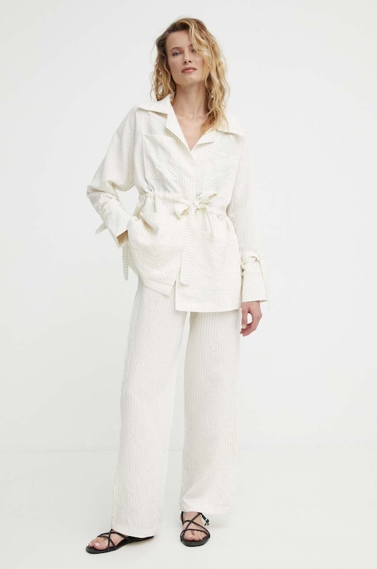 Answear Lab pantaloni 2061.1.tjs bej WW24