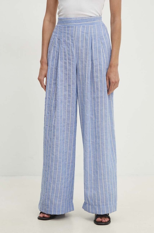 Answear.LAB spodnie bawełniane sng.spd05o.tjs niebieski WW24