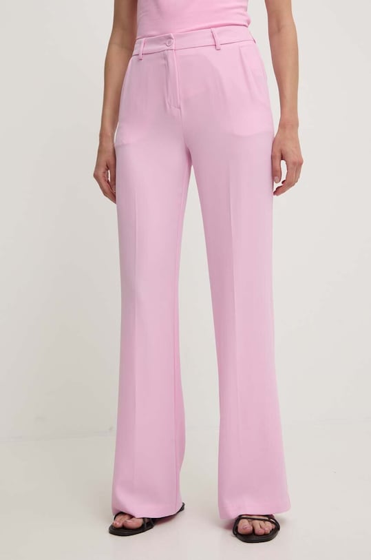 Answear Lab pantaloni drept roz hu6102.luxury.fh