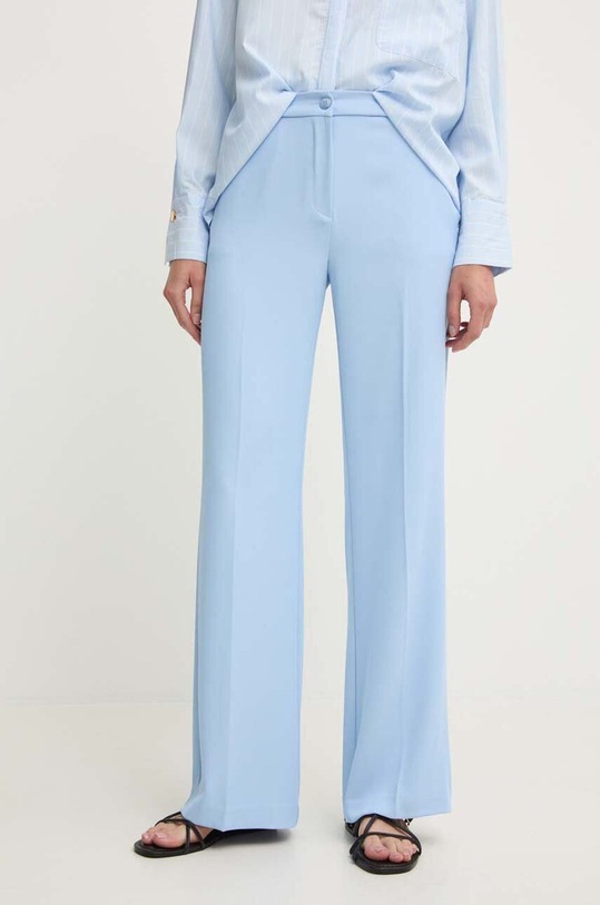 Nohavice Answear.LAB s elastanom modrá hu6102.luxury.fh