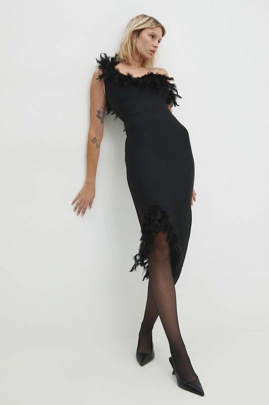 Answear.LAB sukienka 609801.HWK czarny WW24