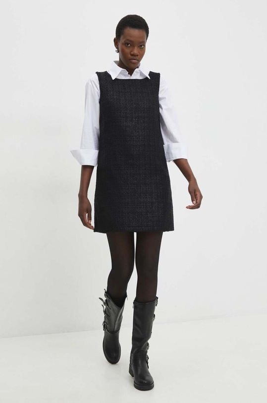 Answear Lab sukienka casual czarny ab1832.idb