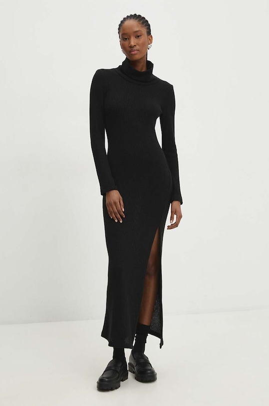 Answear.LAB sukienka 91199.IKK czarny WW24