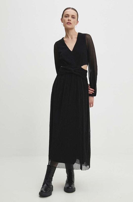 Šaty Answear.LAB M21393.HWK čierna WW24