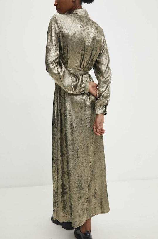 Odzież Answear Lab sukienka 7276.HWK złoty