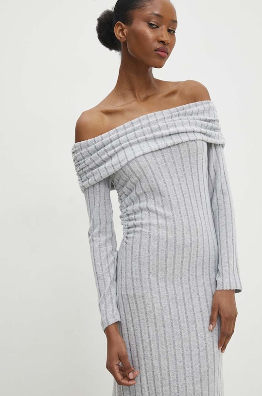 Платье Answear.LAB 4258.HWK серый WW24