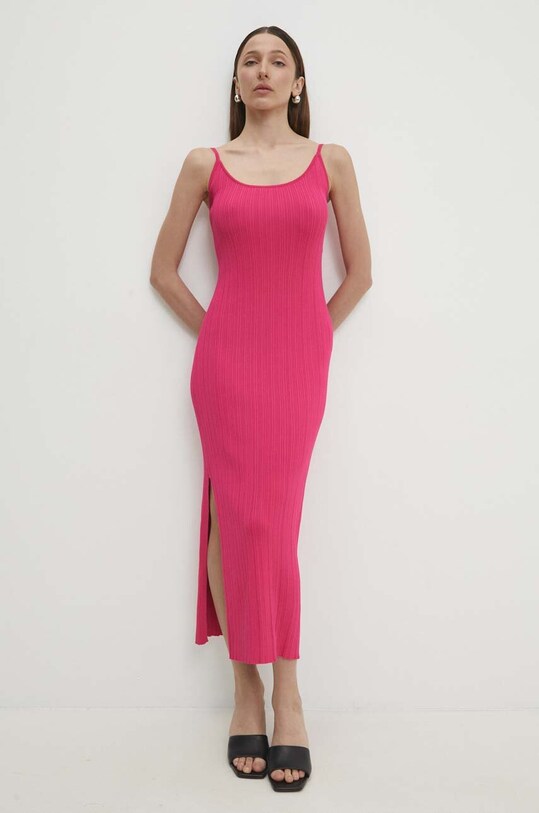 Сукня Answear.LAB casual рожевий 90136.td