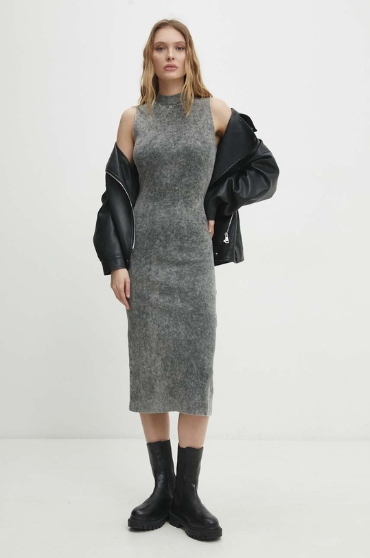 Odzież Answear.LAB sukienka 90176.td szary