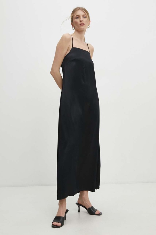 Answear Lab rochie ww24.ssd01o.tjs negru