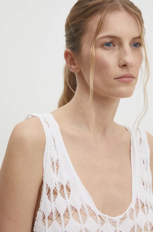 Answear Lab sukienka w24S.LF.111248.TJS biały