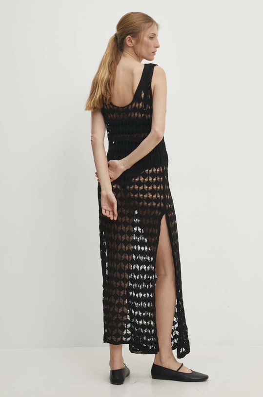 Odzież Answear Lab sukienka w24S.LF.111248.TJS czarny