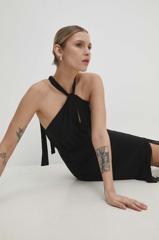 Šaty Answear.LAB 4352d.fjs černá WW24