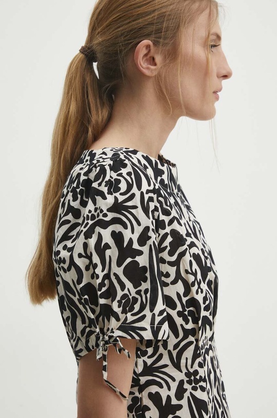 Pamučna haljina Answear.LAB crna 27959.th