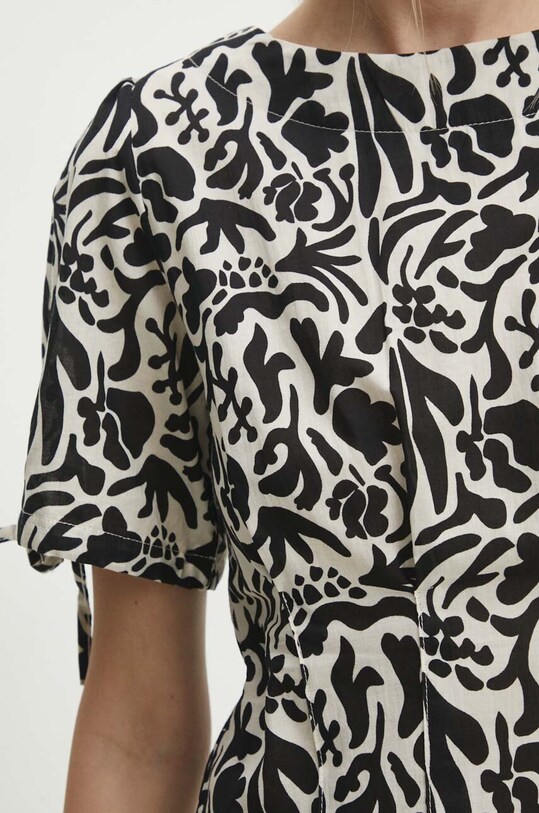 Pamučna haljina Answear.LAB 27959.th crna