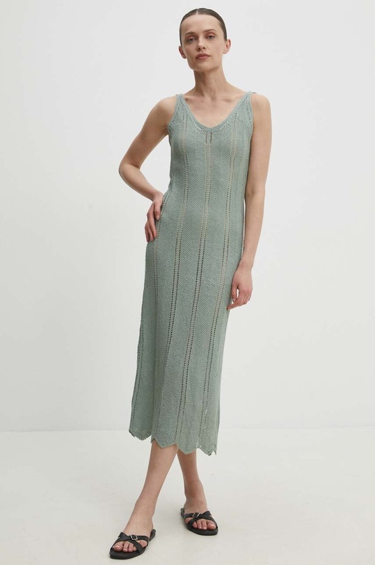 Φόρεμα Answear.LAB casual τιρκουάζ tt4048.td