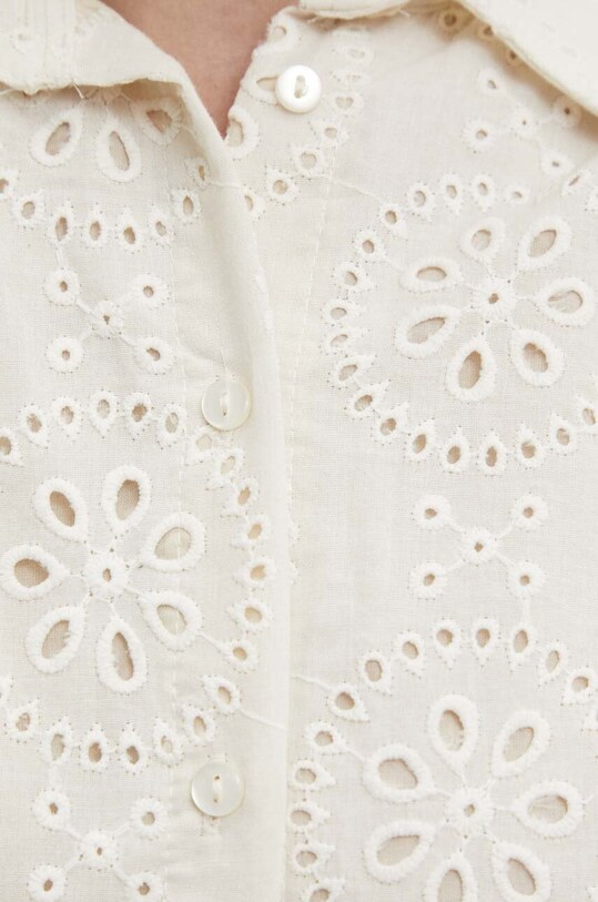 Answear Lab rochie din bumbac 18217.tjs bej
