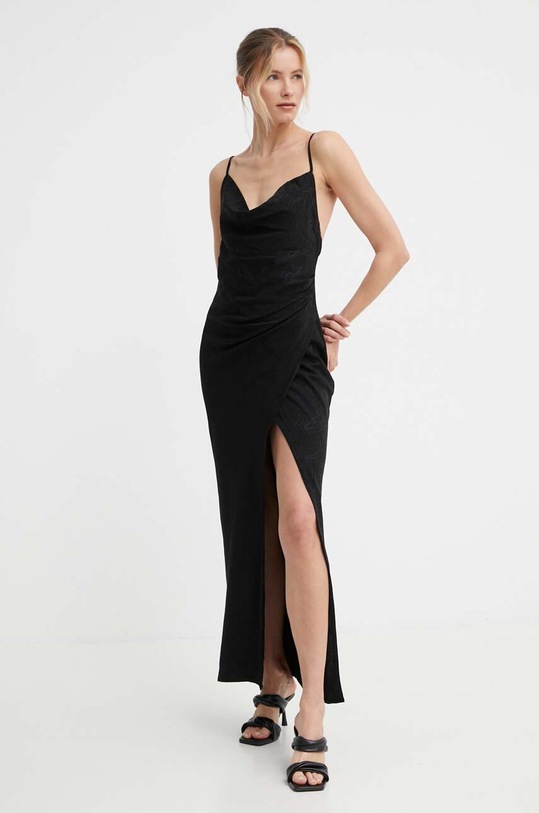 Šaty Answear.LAB maxi černá 19655.tjs
