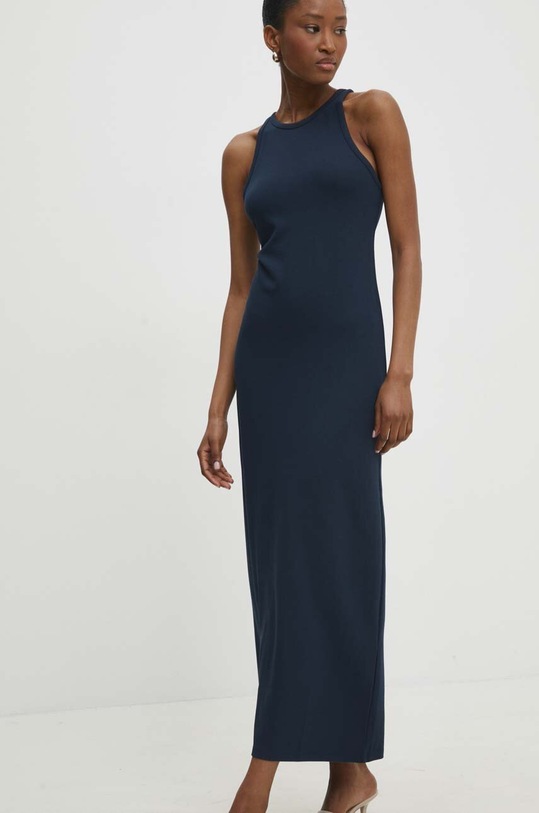 Šaty Answear.LAB maxi námořnická modř 19418.tjs