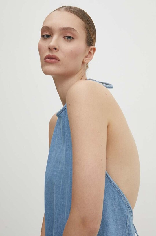 Джинсова сукня Answear.LAB блакитний 6771.tjs