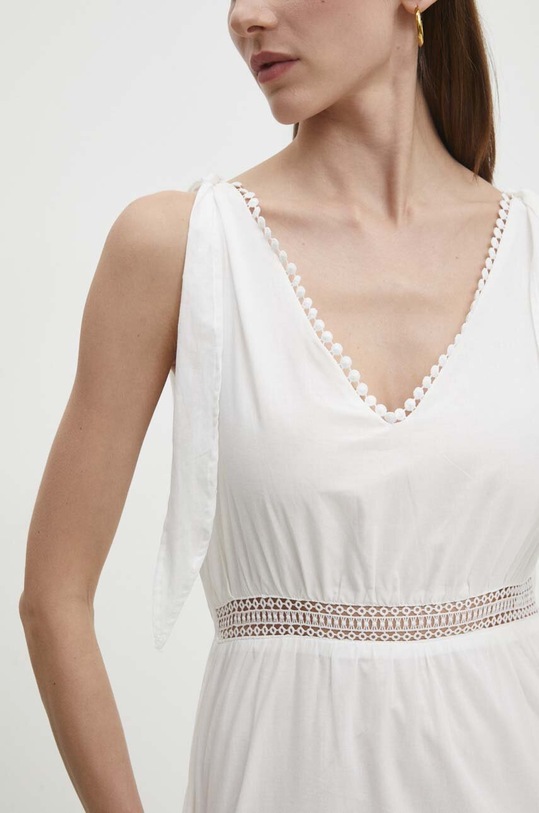 Bavlnené šaty Answear.LAB 1512.ijs biela